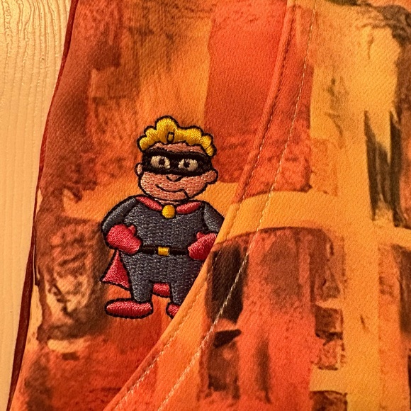 RARE KidSuper “Breathing Life into the Inanimate” Print Silky Cargo Pants - Picture 8 of 16